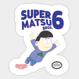 Super Matsu Bros 6 Karamatsu Sticker